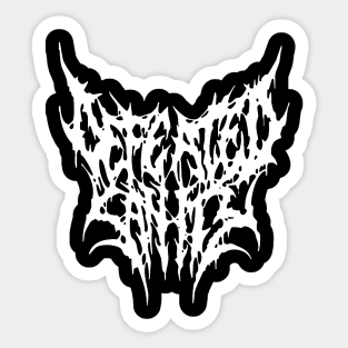 Defeated Sanity Sticker